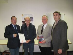 v.l. J. Noss, R. Schaub, F. Scherer, M. Klingel